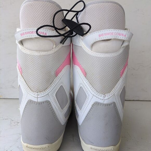 DC Shoe Co USA Girls 8L Snowboarding Boots Pink Tightening BOA Lacing System - Picture 5 of 9